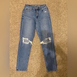 American eagle Blue Distressed Women Jeans